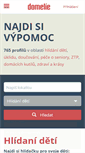 Mobile Screenshot of domelie.cz